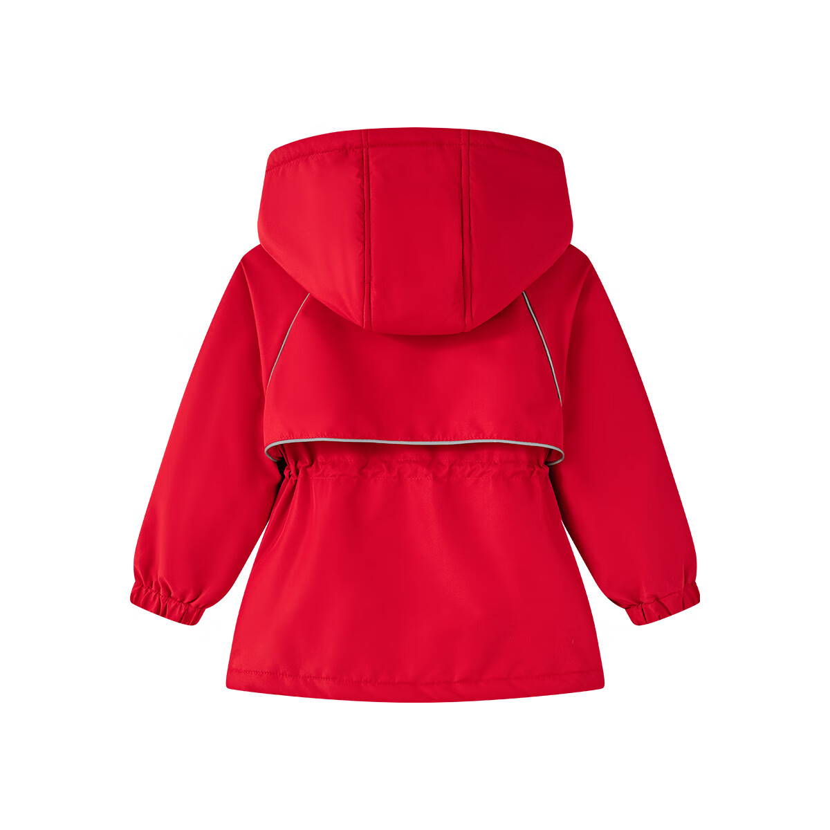 Disney Girls' Red Coat 2026 New Children's Winter Fashion Hooded Warm Cotton Jacket for Kids