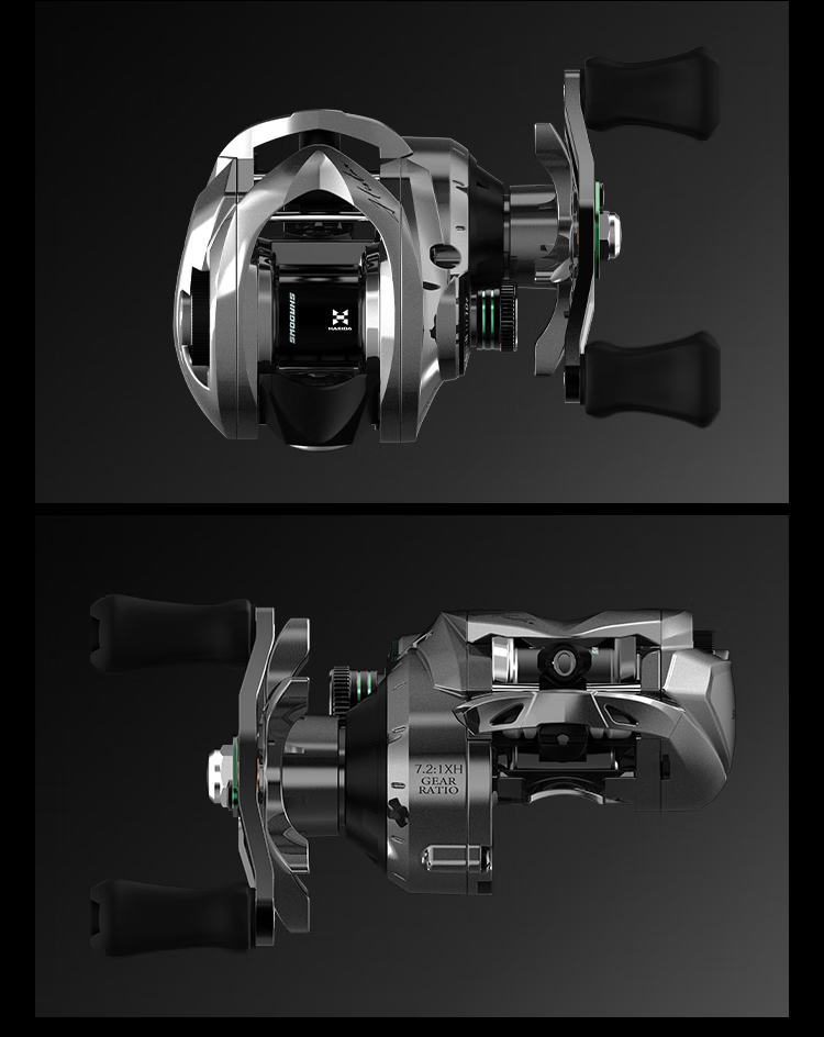 HISTAR Emerald Shadow Carbon Fiber Spinning Reel Lightweight Fishing Reel for Long Casting Lure Fishing 15