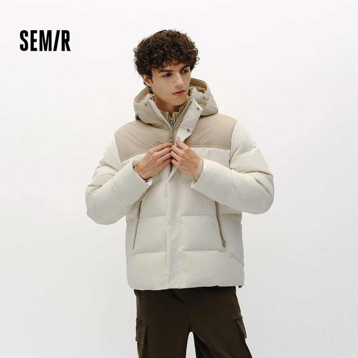 Semir Men's 90% Down Waterproof Windproof Winter Jacket 2025 Couple Style 101725113202