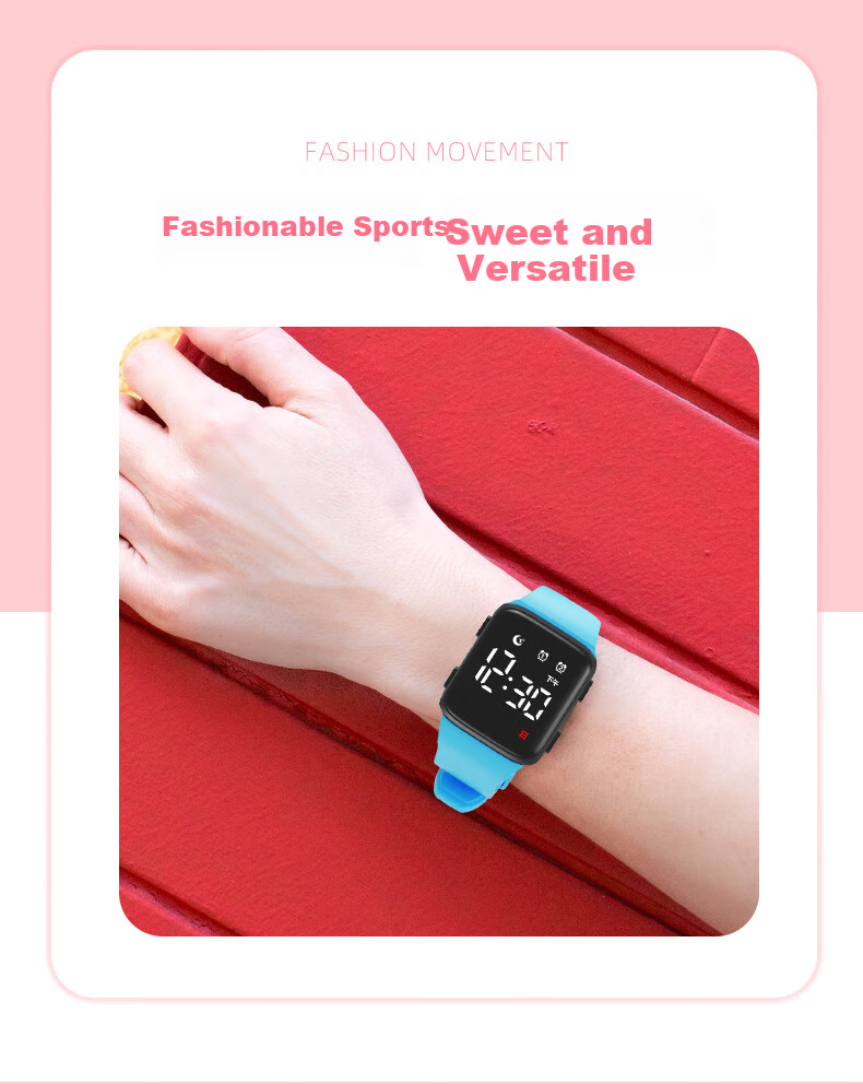 GEORGCOUNT Unisex Teenage Waterproof Luminous 2025 New Sports Electronic Watch for Boys Children 5