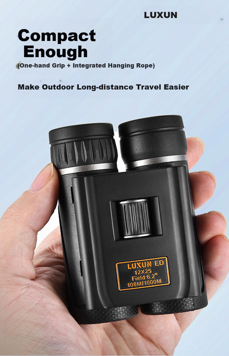 LUXUN Lieyu 3rd Generation Binoculars, High-Definition, High-Magnification, Military-Grade with Night Vision, Professional-Level Adult Outdoor Kilometer 3
