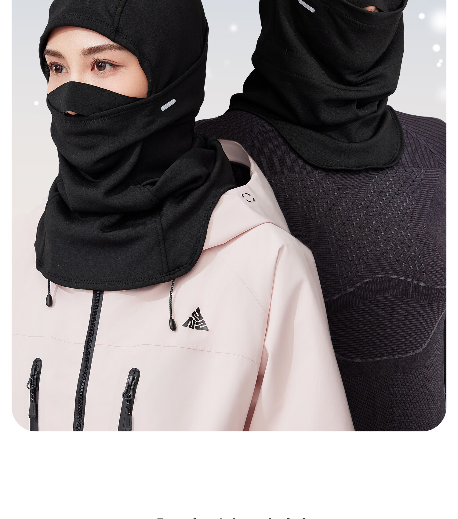 Yottoy Ski Mask Face Cover Unisex Outdoor Mountaineering Cycling Autumn Winter Windproof Warm Ski Gear Non-Slip Headband Style 5