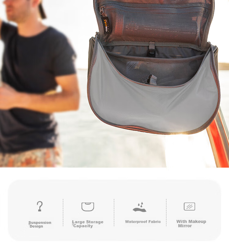 SEA TO SUMMIT STS Lightweight Travel Makeup Bag for Women, Large Capacity Waterproof Portable Multifunctional Storage Pouch, Portable Cosmetic Bag 2