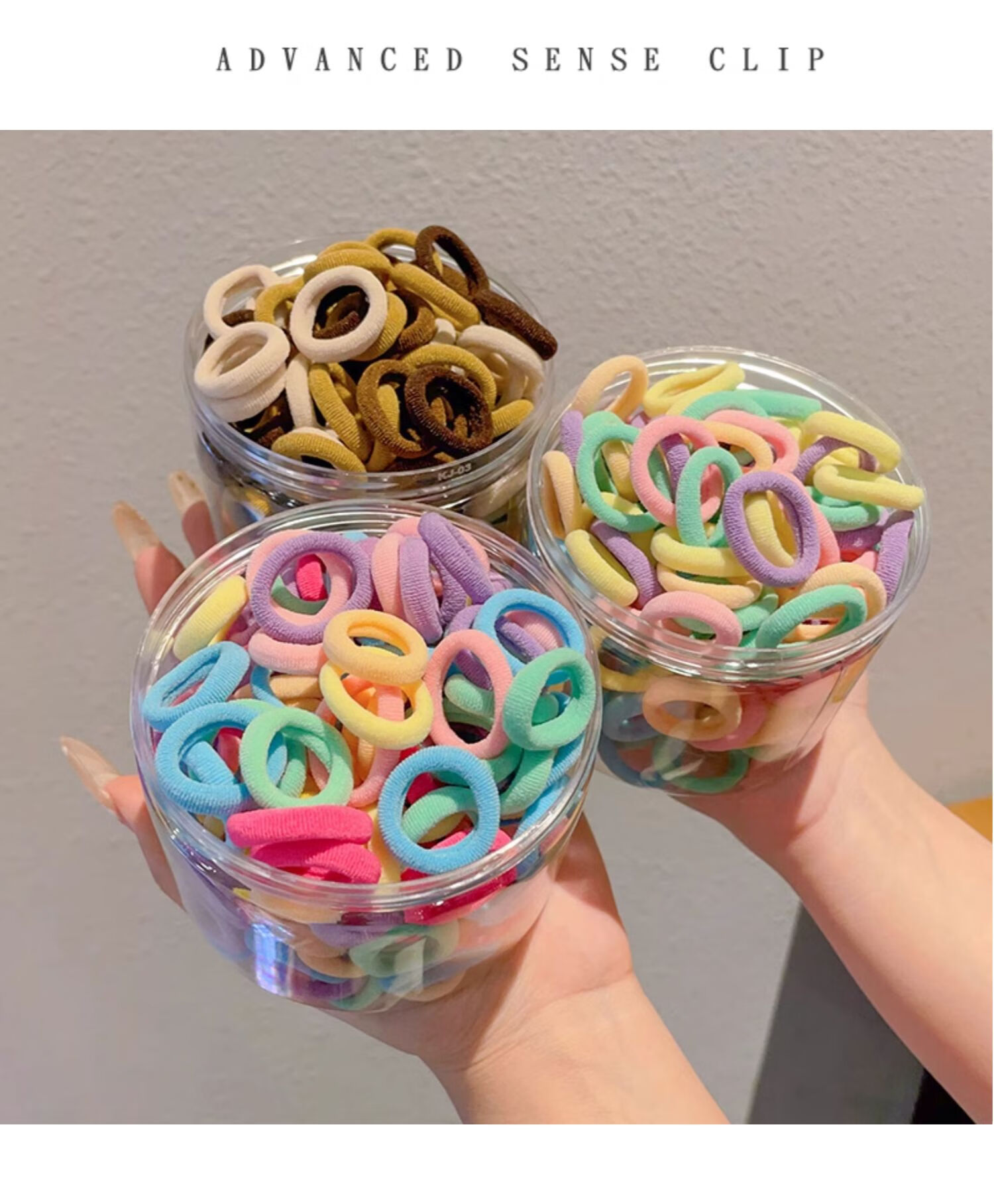 NIANFIN Spring Summer Kids Hair Tie High Elasticity Gentle Hair Rope Girls Braided Rubber Band Durable Hair Accessory 3
