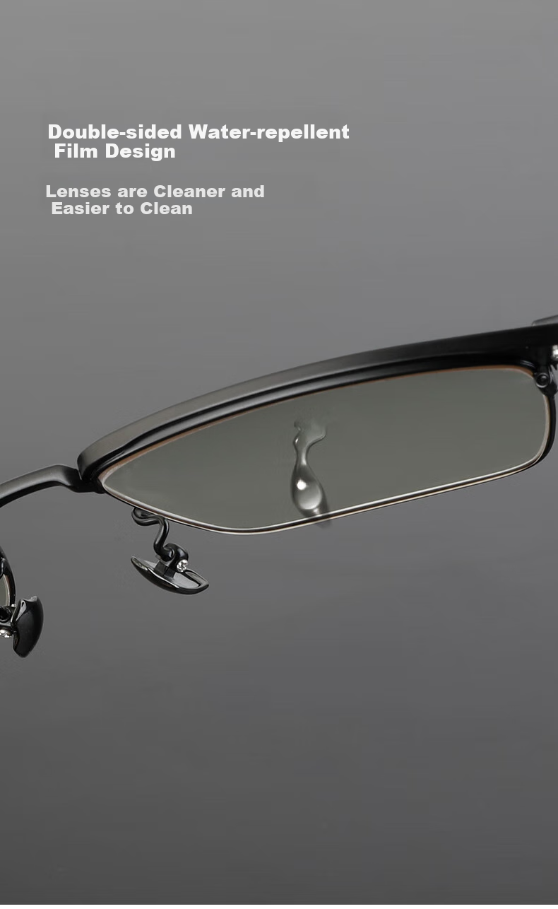 Blutech Anti-Blue Light Radiation Protection Classic Business Glasses [Black Gold 2035], 95% Blue Light Blocking Lenses 7