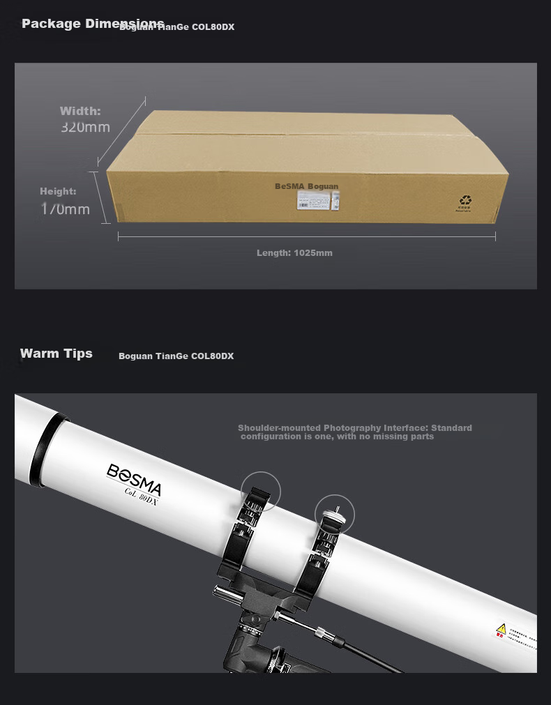 BOSMA Tianchen 90DX Evolution Edition Astronomical Telescope, Professional High-Magnification High-Definition Large-Aperture Telescope for Children's Science Education And Stargazing Beginners 27