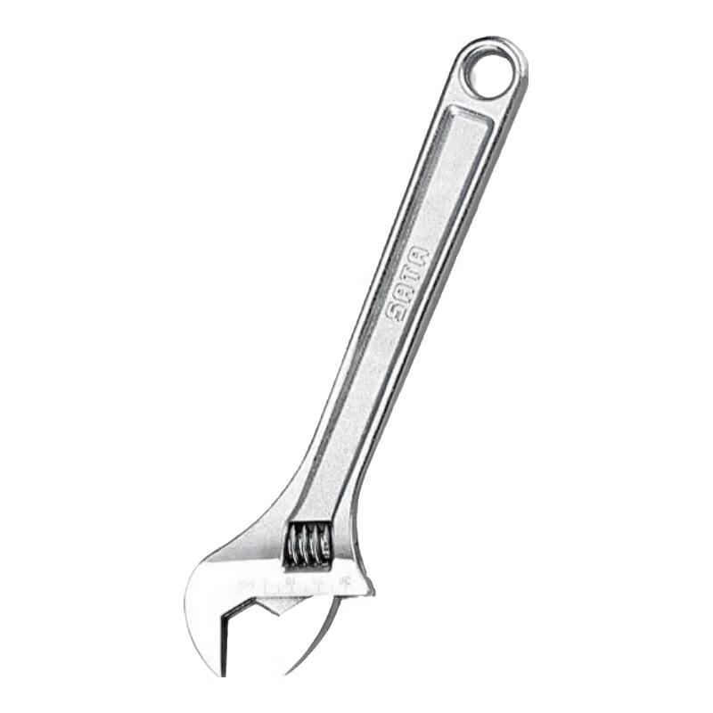 SATA Adjustable Wrench, Industrial-Grade Open-End Spanner, Tool, 8" 8-Inch 47203
