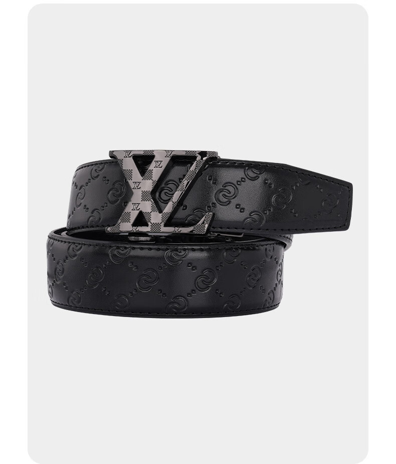 TUCANO Men's Genuine Leather Automatic Buckle Business Casual Belt Birthday Gift for Boyfriend Husband Dad Elders 10
