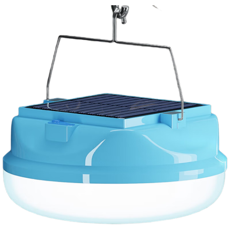 Mangguang Solar Rechargeable Bulb Outdoor Lighting Portable Hanging Lantern Wireless Cordless Long Battery Life Magnetic Base