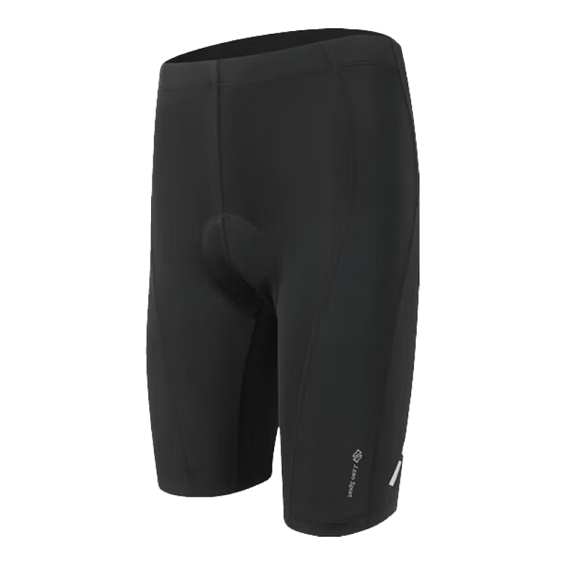 JD Original Cycling Shorts for Men, Road Bike Bicycle Seat Cushion, Men's Summer Shorts, Cycling Gear Clothing, Black, XL