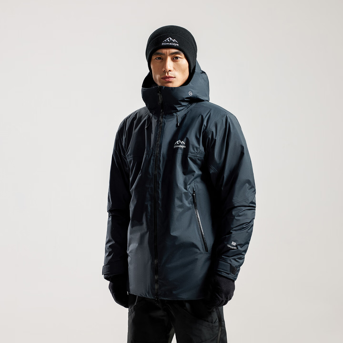 Himalaya Goose Down Jacket Yala Hard Shell Snow Mountain Climbing Professional Outdoor Cold-Resistant Water-Repellent Down Coat Unisex