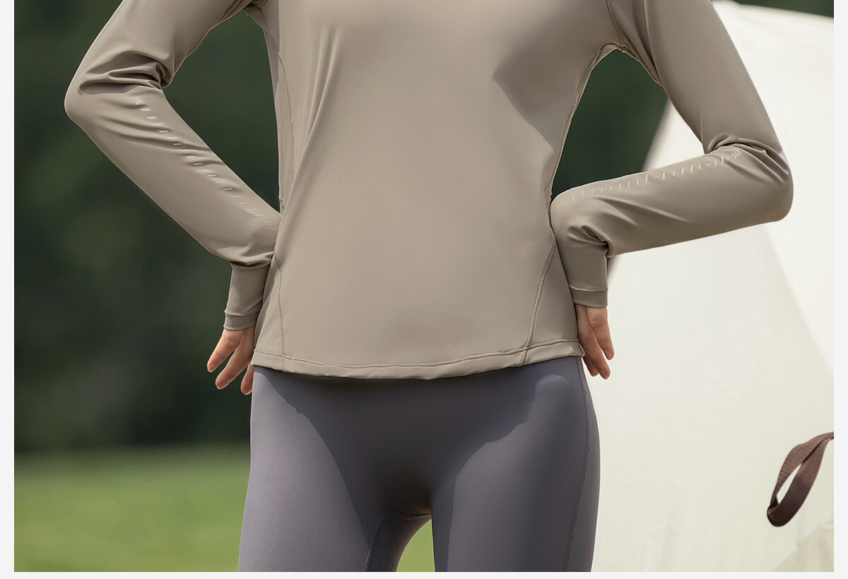361° Women's Sports Long Sleeve Yoga T-Shirt Autumn Quick-Dry Loose Running Fitness Top 13