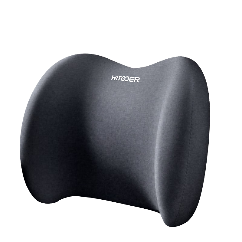 Zhiguozhe Car Lumbar Support Cushion Seat Backrest Driver Waist Pillow Back Support Pad for Long Sitting