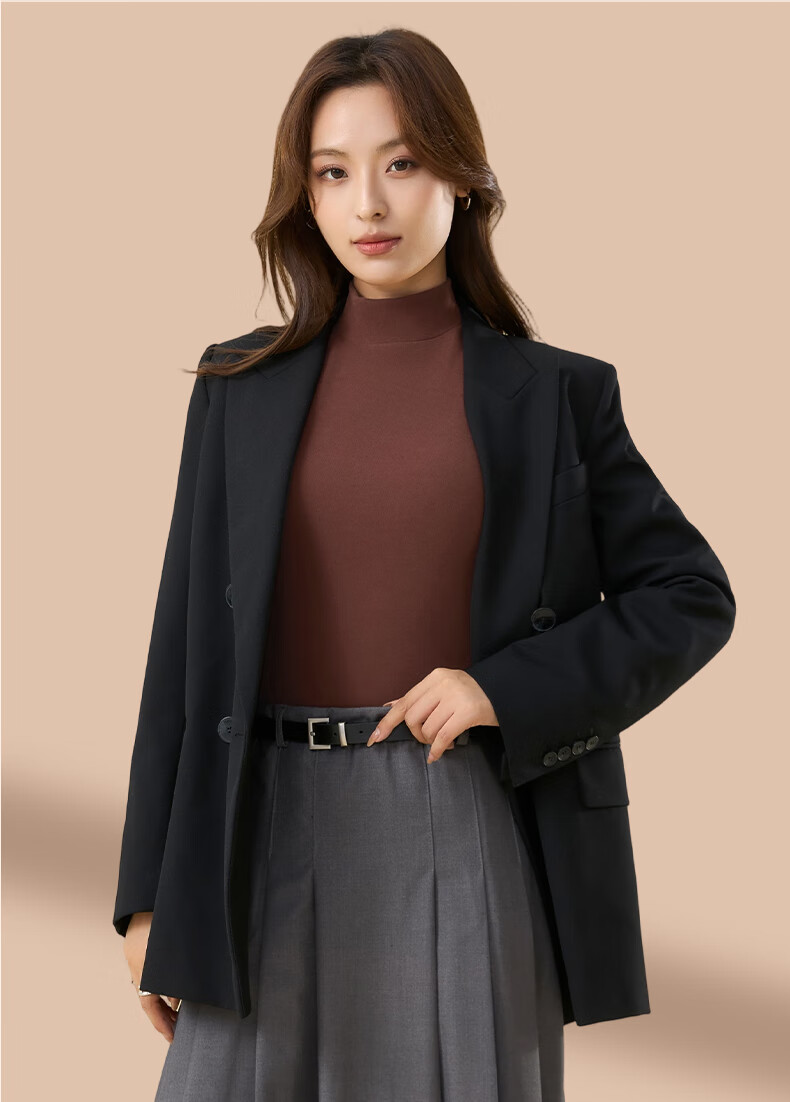 Urban Beauty Women's Thermal Fleece Loungewear 25th Anniversary Autumn Winter Long Sleeve High Elastic Anti-Static Comfortable Baselayer Top 5