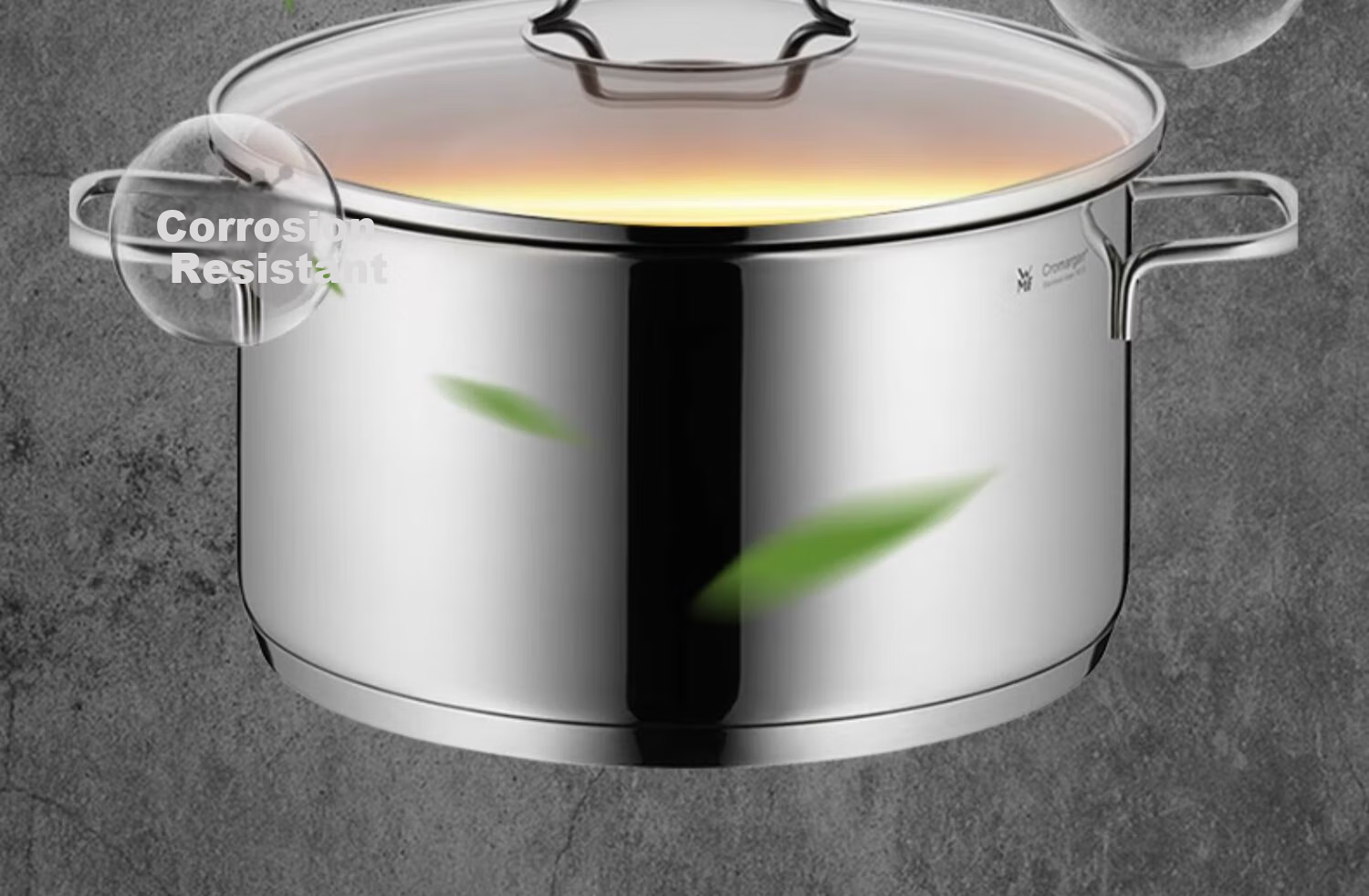 WMF German Futenbao Stainless Steel Stew Pot with Double Handles, Astoria Braising Pot, 20cm Kitchen Essential 5