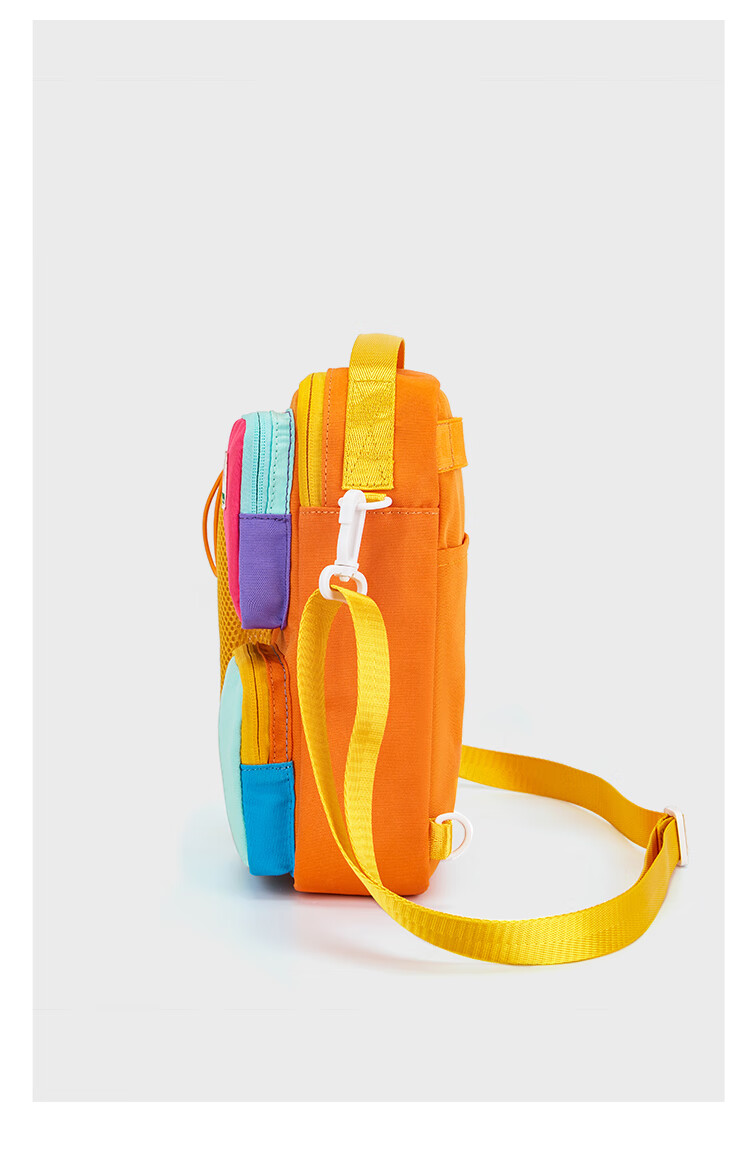 Three Duckling Lightweight Crossbody Bag Storage Bag Dopamine Casual Outdoor Sports Travel Multifunctional Single Shoulder Crossbody Backpack 9