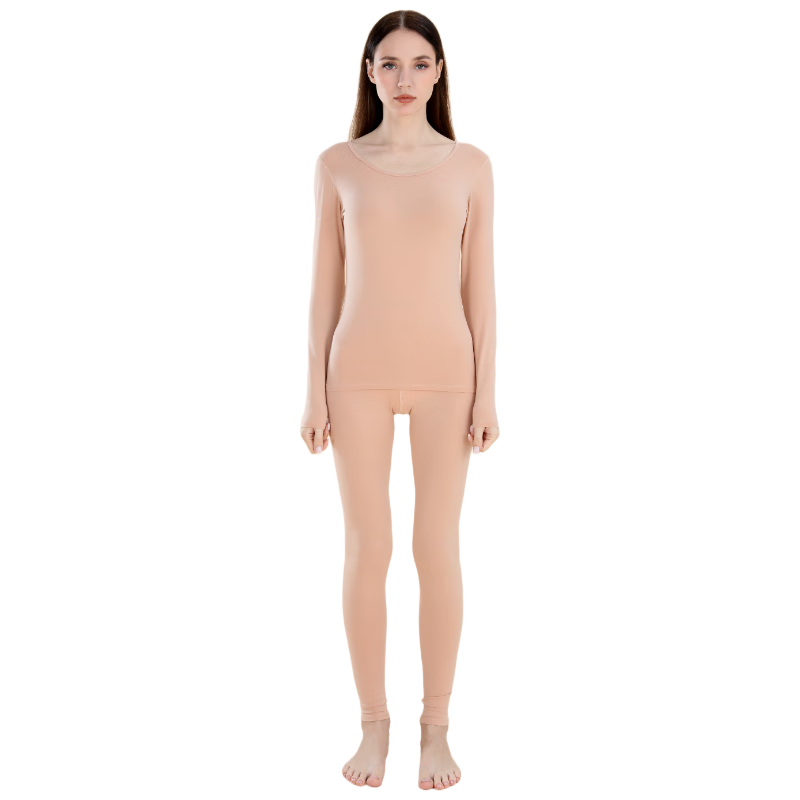 Urban Beauty Hyaluronic Acid Moisturizing Thermal Underwear Set for Women Autumn Modal Cotton Seamless Base Layer 2025 New Edition