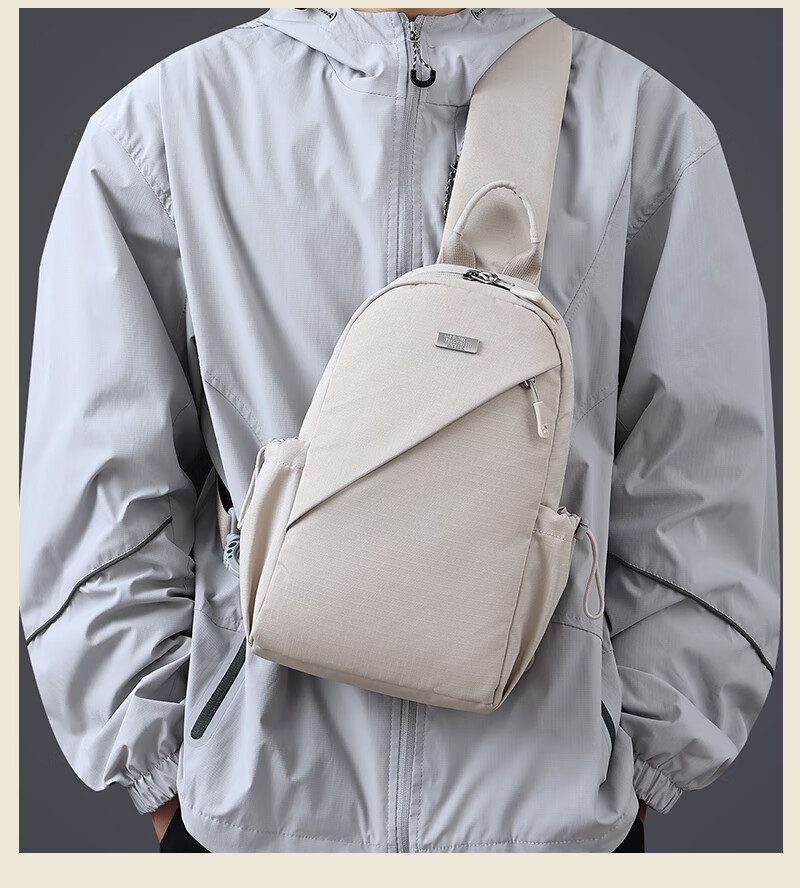 ALPINT MOUNTAIN Elmont Men's Chest Bag Casual Crossbody Shoulder Bag Trendy Small Backpack Large Capacity Commuting Cycling Sports 16