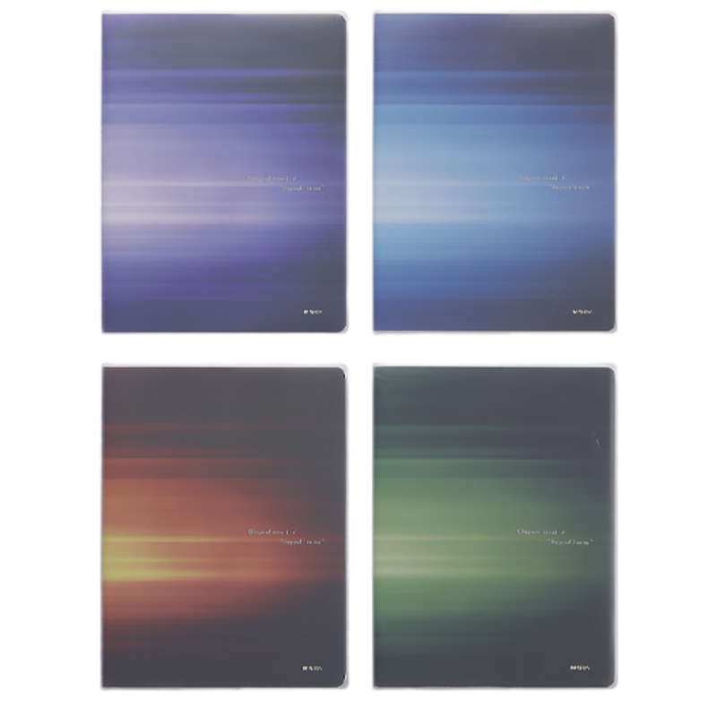 M&G A5 64-Sheet Glue-Bound Notebook High-Quality Error Correction Notebook for Middle School and Graduate Exam Students Random Color JA-802 Exam Essential