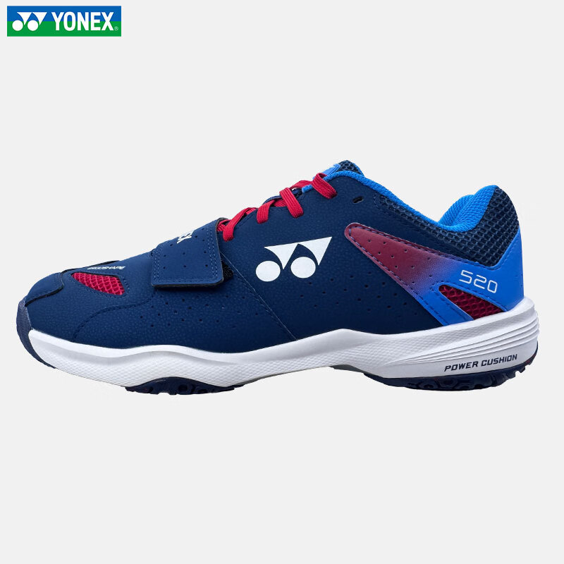 YONEX Badminton Shoes Spring Summer Professional Competition Training Cushioning Breathable Sports Shoes SHB520WCR White Blue Size 43 21