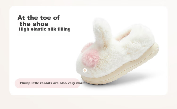 BALABALA Children's Cotton Slippers for Boys And Girls, Baby Home Shoes with Heel Covers, Autumn And Winter Cotton Shoes, Animal Design, 208425141227 5
