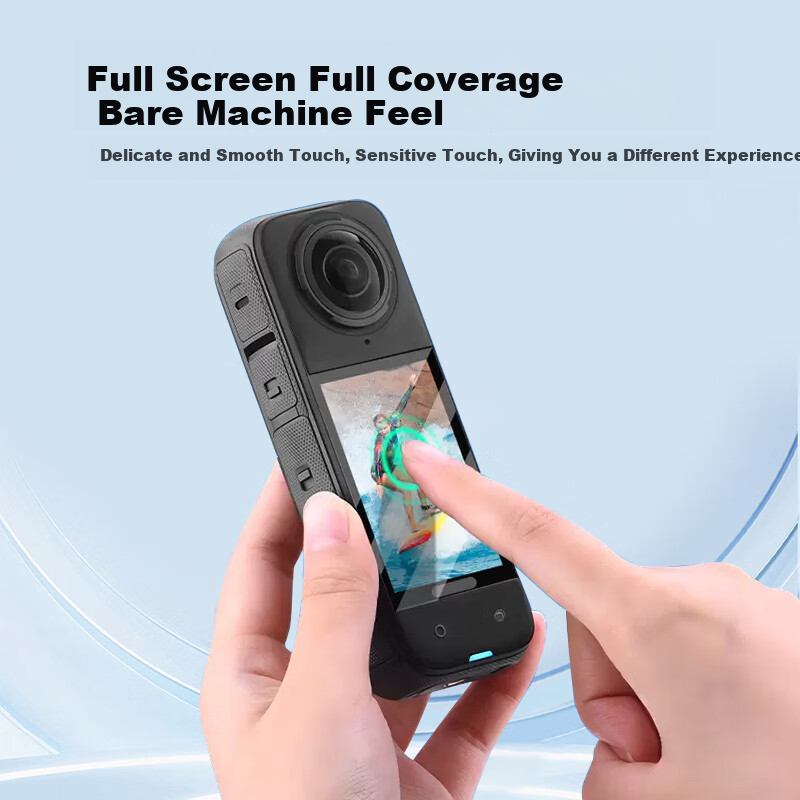 Shilifan X4 Screen Protector for Insta360 X4 AR Camera, Insta360 X4 Camera Film, Panoramic Action Screen Protector, High-Definition Anti-Glare, Single Pack 5