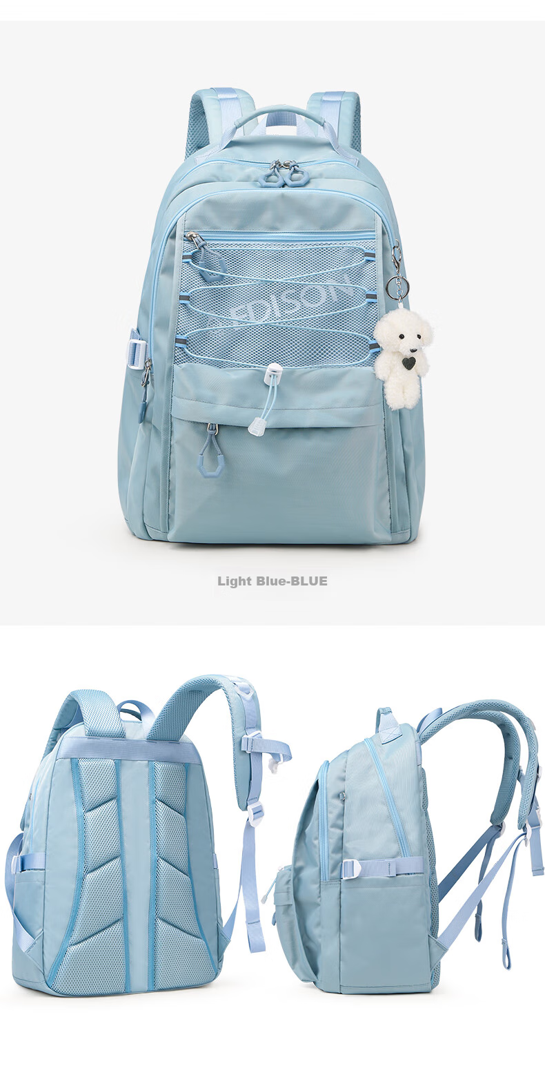 Edison Inventor Large Capacity Lightweight Anti-Backpack Water-Resistant Backpack for High School and College Students 25116-2 14