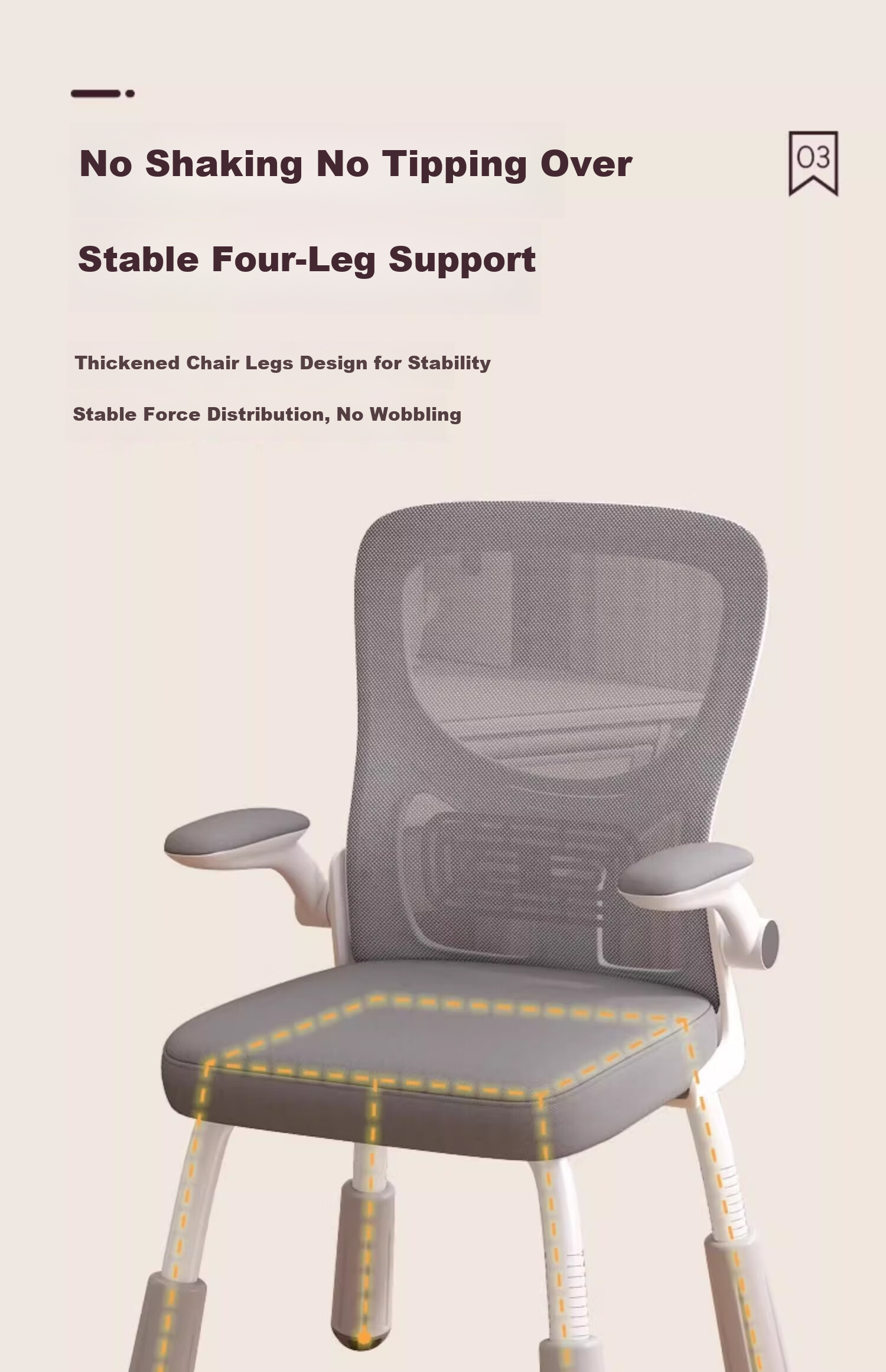 Quanpinwu Student Learning Chair, Children's Writing Chair, Middle School And Elementary Student Desk Chair, Adjustable Height Ergonomic Chair, Posture Correction Chair 13