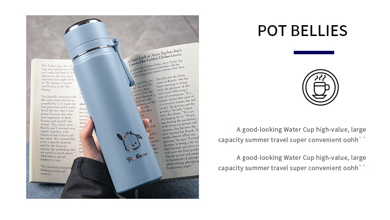 COOKSS Sports Water Bottle for Men, Portable Plastic, High-Temperature Resistant, Large Capacity, Kids and Students, 2026 New Model 10
