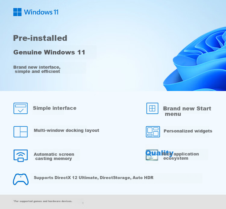 Lenovo Xiaoxin Premium Edition Personal Business Desktop Computer (U3-205, 16GB DDR5, 512GB SSD, Genuine Office) 23.8-inch 13