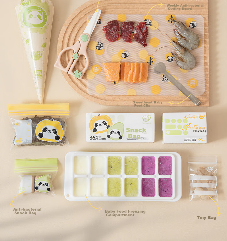 Easy Your Home Portable Antibacterial Plastic Cutting Boards, Large Size with 10 Pieces for Chopping Vegetables And Baby Food Preparatio 21
