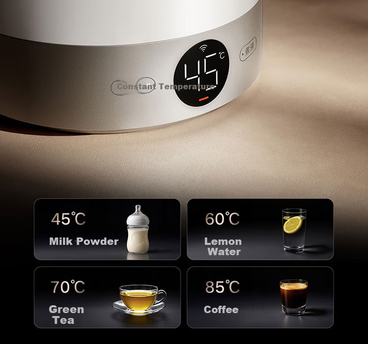 Mijia Xiaomi Constant Temperature Electric Kettle 3Pro, 316L Mother And Baby Grade Stainless Steel Household Water Boiler, Automatic Power-Off And Heat Preservation Integrated, 2L Large Capacity 7