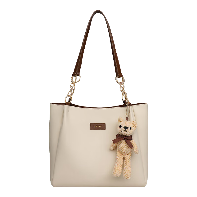 Aiqinghai Leather Handbag, Women's Tote Bag, Large Capacity Shoulder Bag, High-End Brand, Birthday Gift for Wife Or Girlfriend on May 20