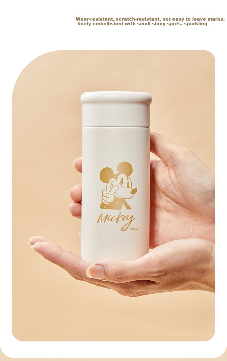 Disney Mini Insulated Bottle High-Quality 316 Stainless Steel Pocket Cup Portable Water Bottle for Men, Women, and Students 9