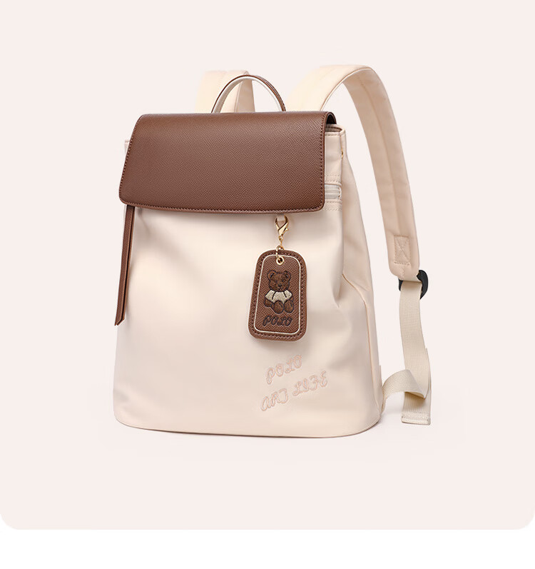 POLO Women's Casual Lightweight Backpack Small Bag iPad Laptop Bag Fashion Commuter Travel Student School Backpack 31