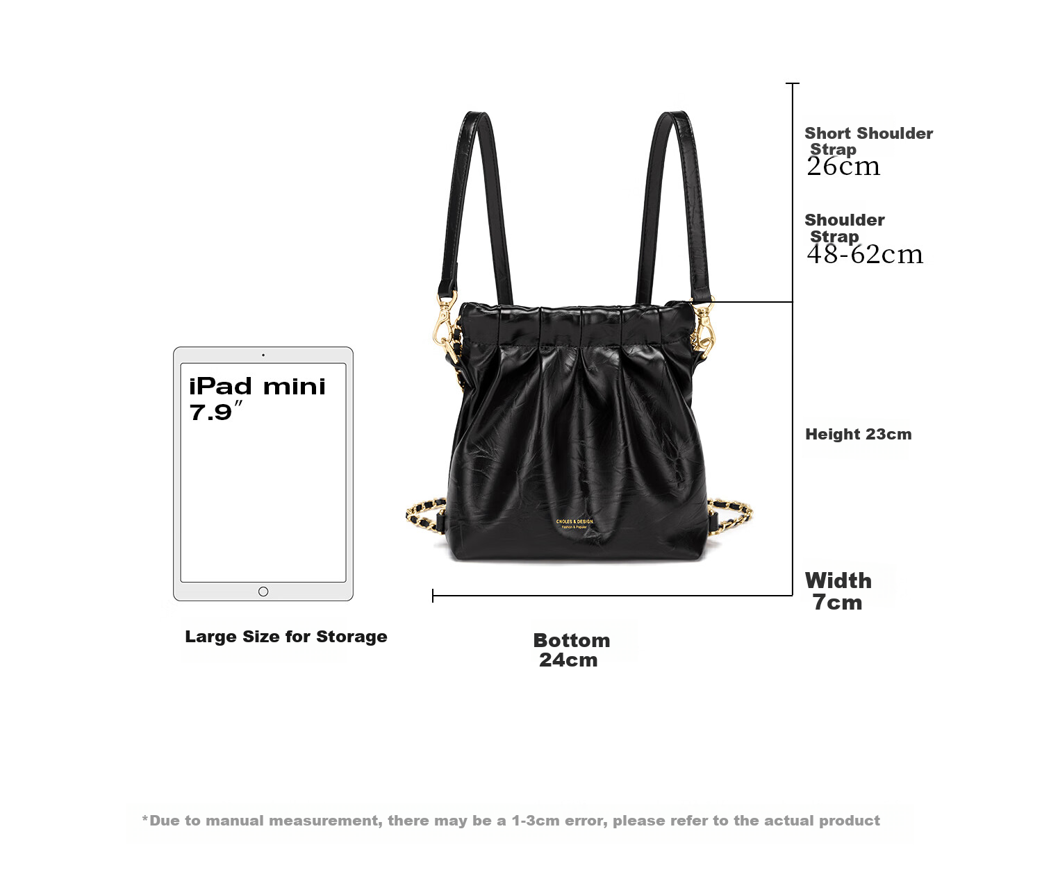 Cnoles Crossbody Bag, Women's Mini Quilted Small Hobo Bag, Shoulder Bag for Women, Mother's Day Gift, Practical Present for Mom 15