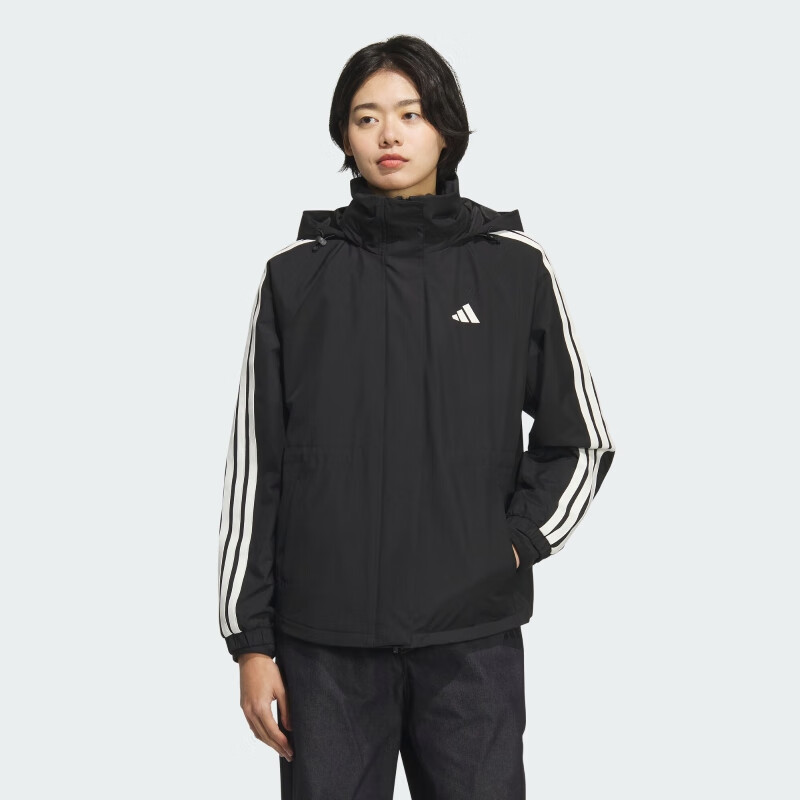 Adidas Women's Sports Style Series MS 3IN1 JKT Woven Jacket KB7591 Black M 1