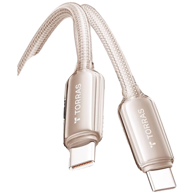 Torras Little Ice Lite Official Genuine Apple iPhone 17 Charging Cable iPhone 17 Pro Max Data Cable 16 Pro Fast Charging Cable Android iPad Type-C Interface Pink