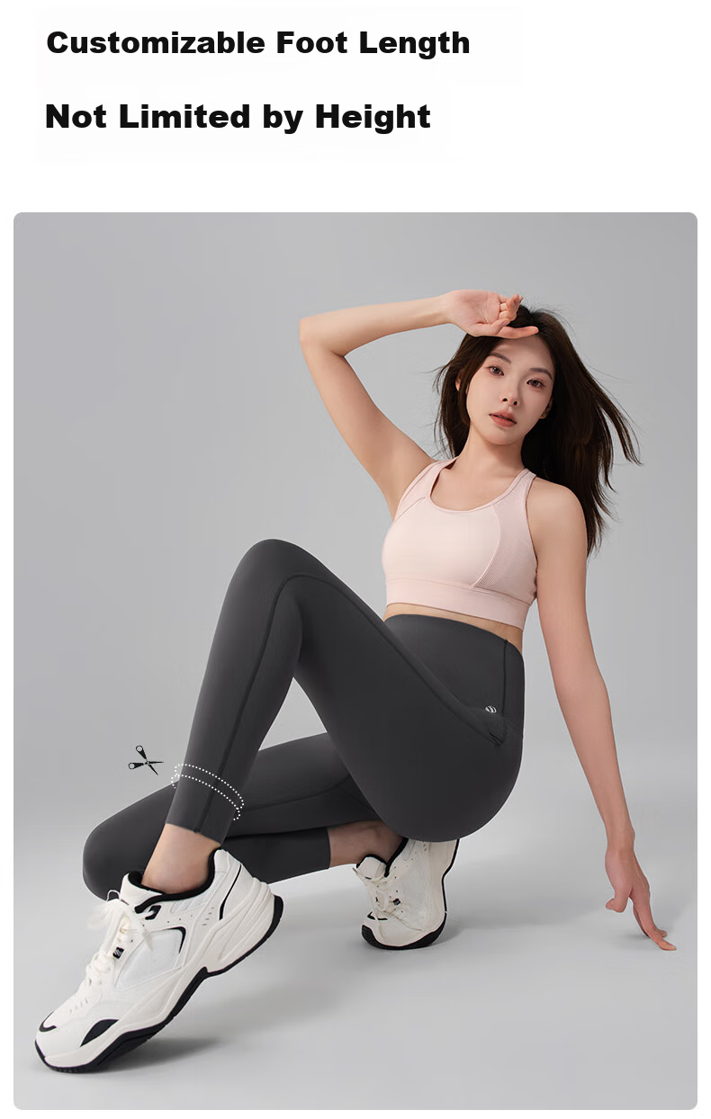 Guniangjia [Liu Haocun's Choice] Shark Leggings for Women, High-Waisted Tummy Control And Butt-Lifting Shaping Yoga Pants, Nine-Point Capri Leggings 18