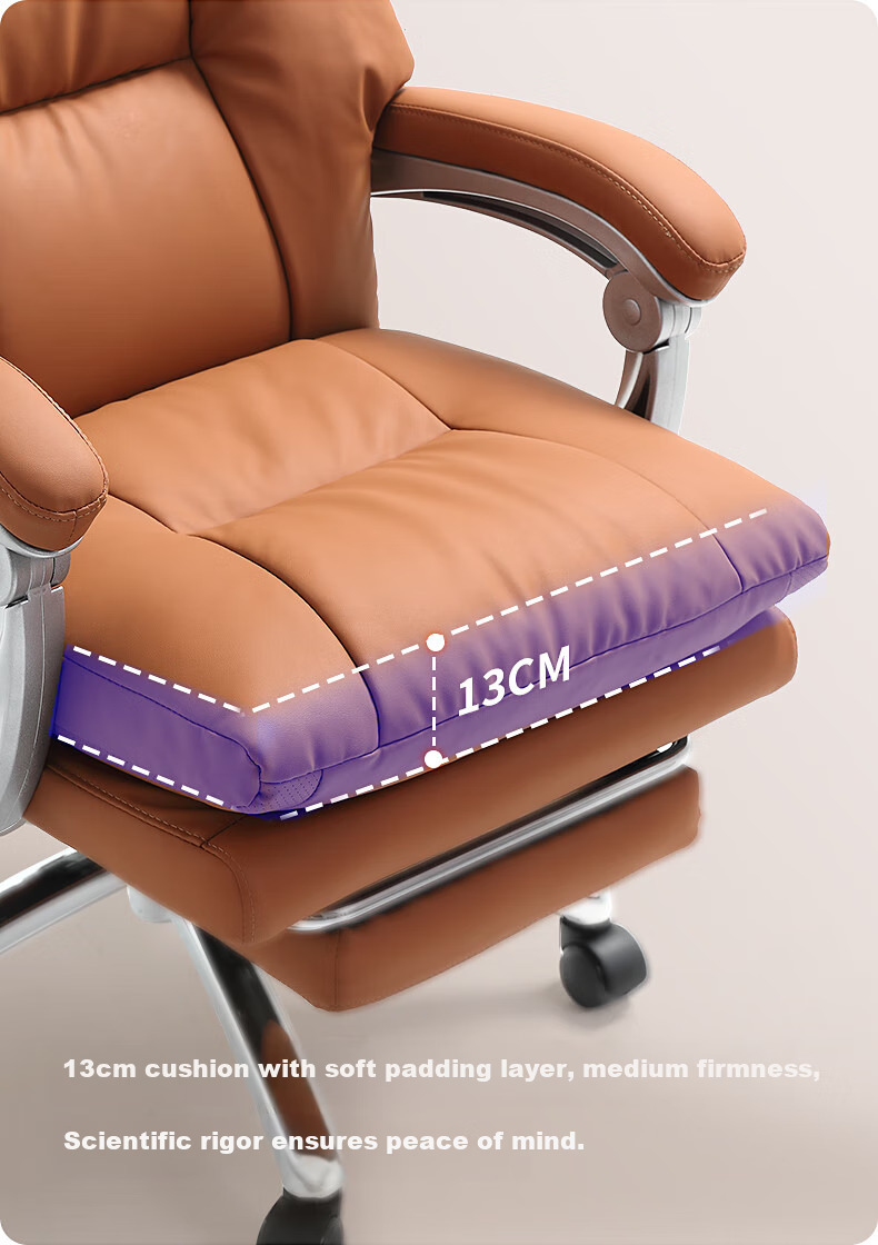 Guquan Ergonomic Office Chair, Computer Chair, Reclining Chair, Comfortable for Long Sitting, Executive Chair, Home Chair C570 Black 7