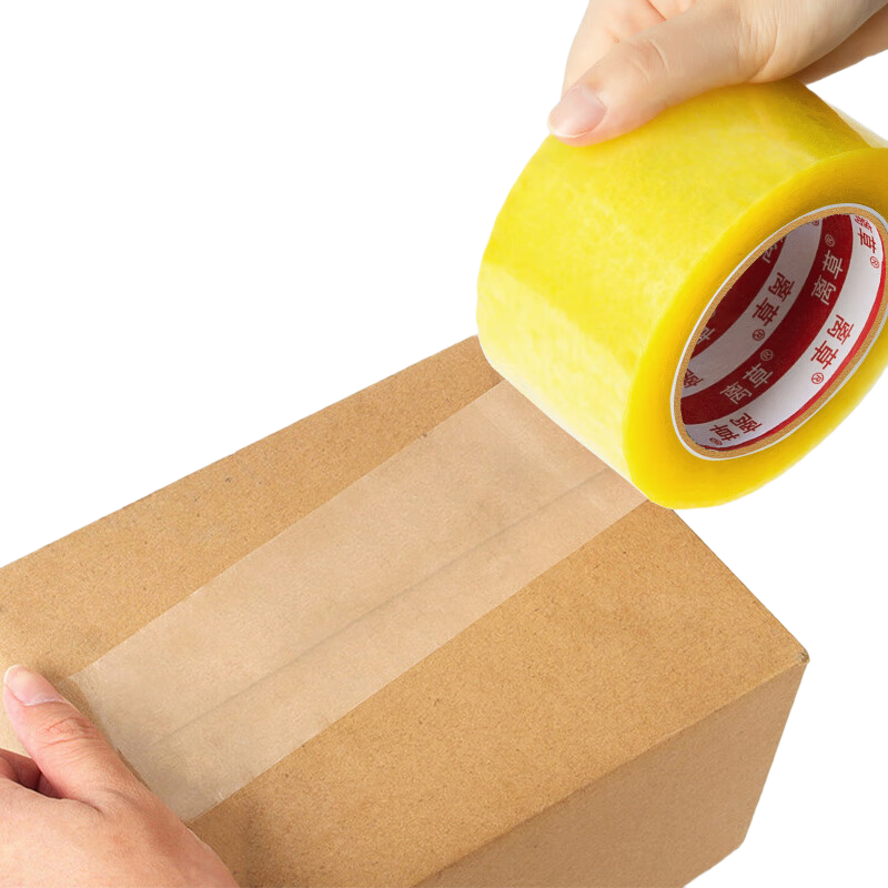 Licao Transparent Tape, Wide Clear Packing Tape, Express Shipping Tape Roll, Packaging Tape for Courier Services, Sealing Tape, Express Packaging Tape, 5 Rolls, 60mm*60m