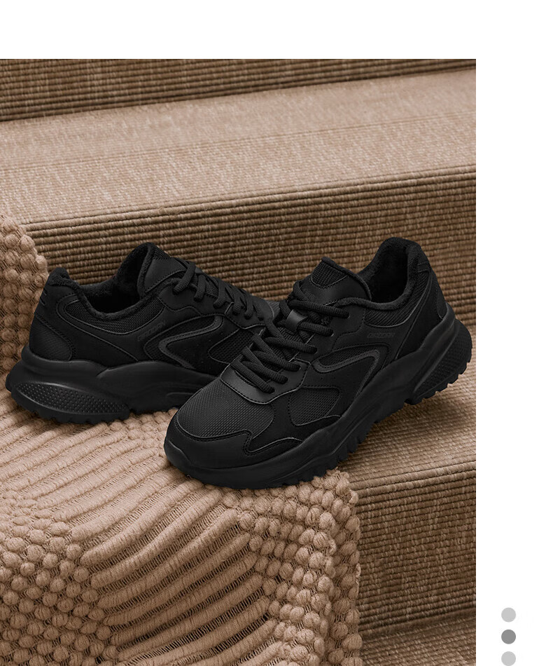 Jordan Little Millennium Women's Sneakers Fleece-lined Casual Retro Dad Shoes Lightweight Thick-soled Height-increasing Running Shoes for Women 23