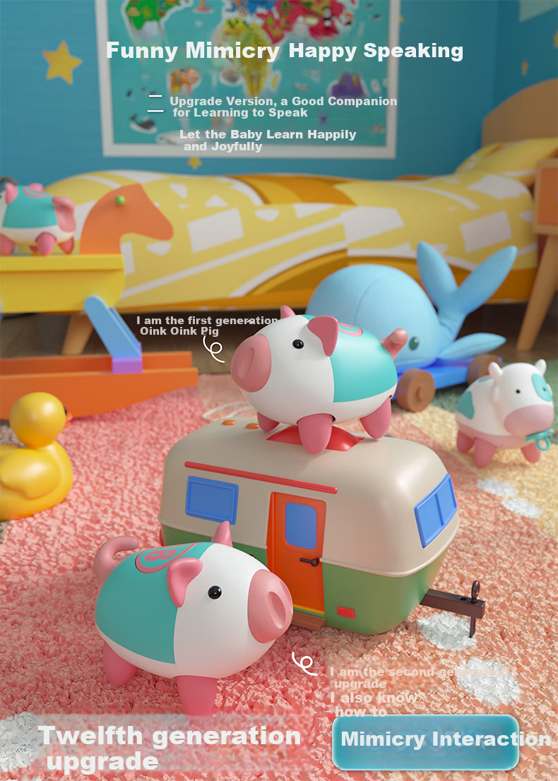 JUMP HERO Huhu Niu Infant And Toddler 0-1 Year Old, 2 Years Old Learning to Crawl, Boys And Girls, Newborn, 6 Months, Children's Birthday Gift 2