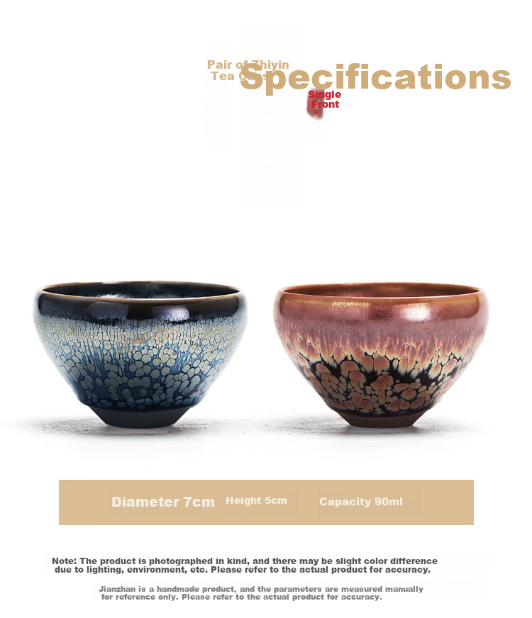 Danyi Intangible Cultural Heritage Tea Cup, Master Cup, Companion Cups, Tea Set Gift for Friends And Teachers 15