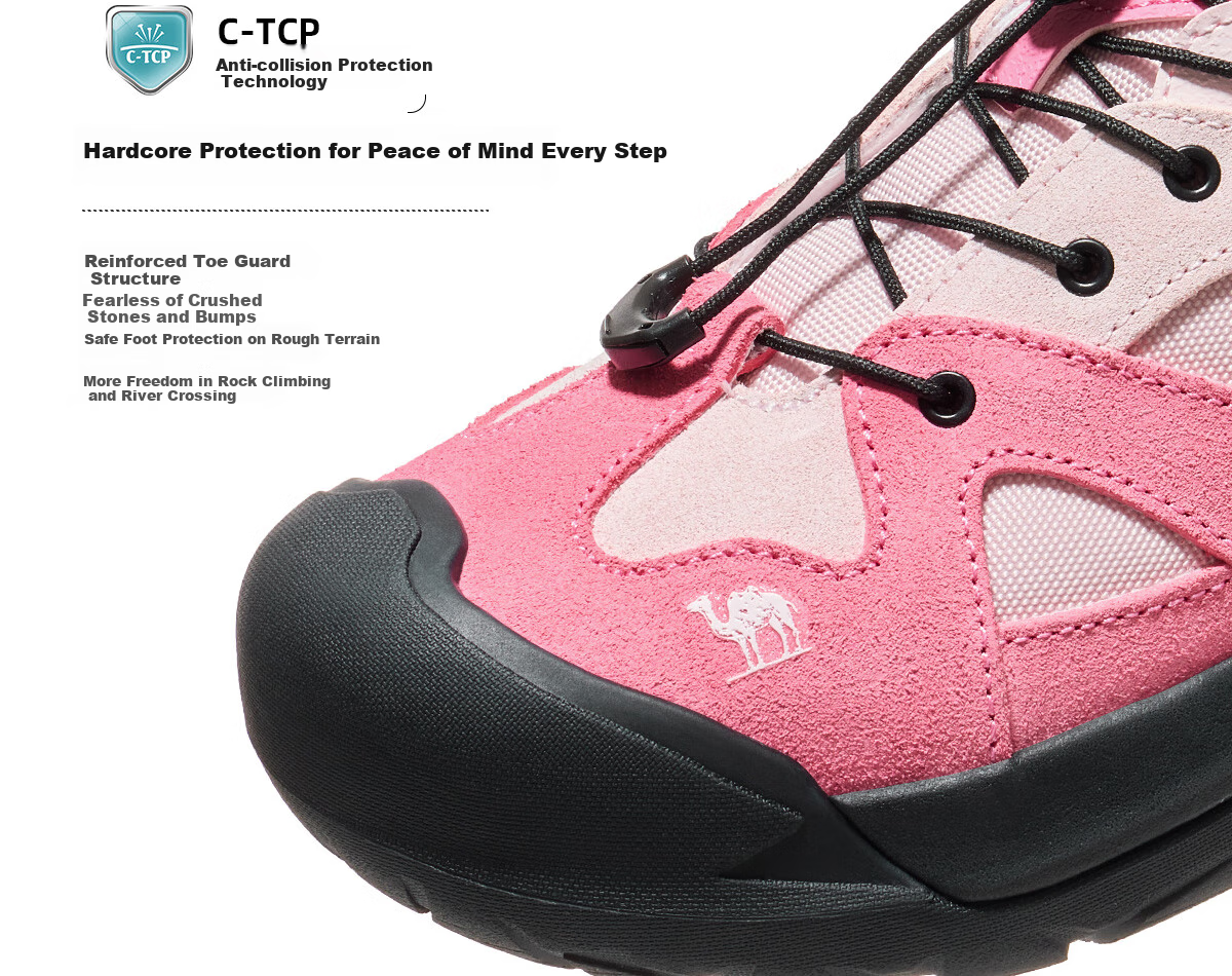 CAMEL [Panshi] Hiking Shoes for Men And Women, Ugly-Cute Outdoor Casual Shoes, Non-Slip Wear-Resistant Trekking Shoes 4