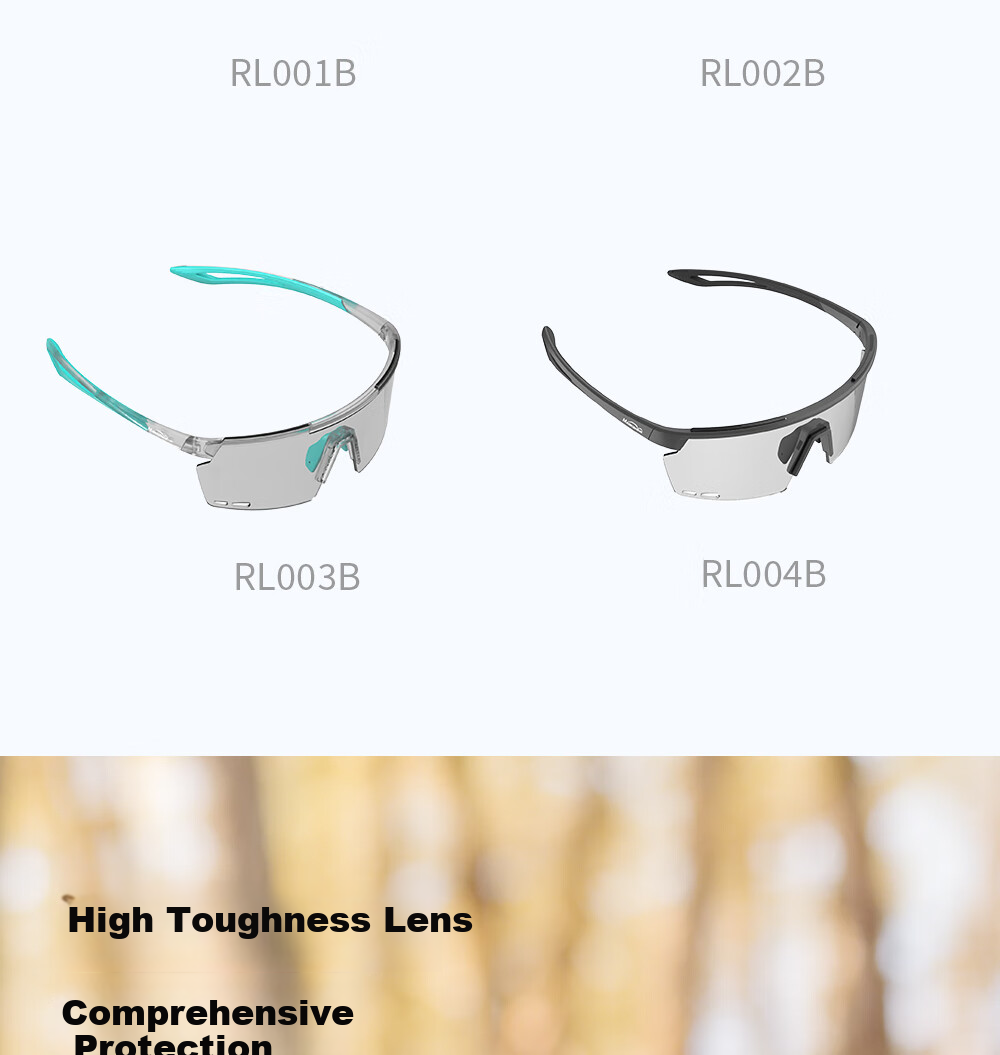 MAGICSHINE Professional Photochromic Cycling Glasses, Day And Night Use, Windproof Goggles, RL001B (White + Pink) 4