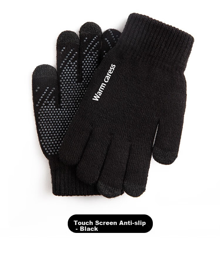 BWNK Winter Gloves, Windproof And Cold-Resistant, Warm, for Skiing, Driving, Cycling, Thickened Gloves, Suitable for Both Women And Men in Winter 9
