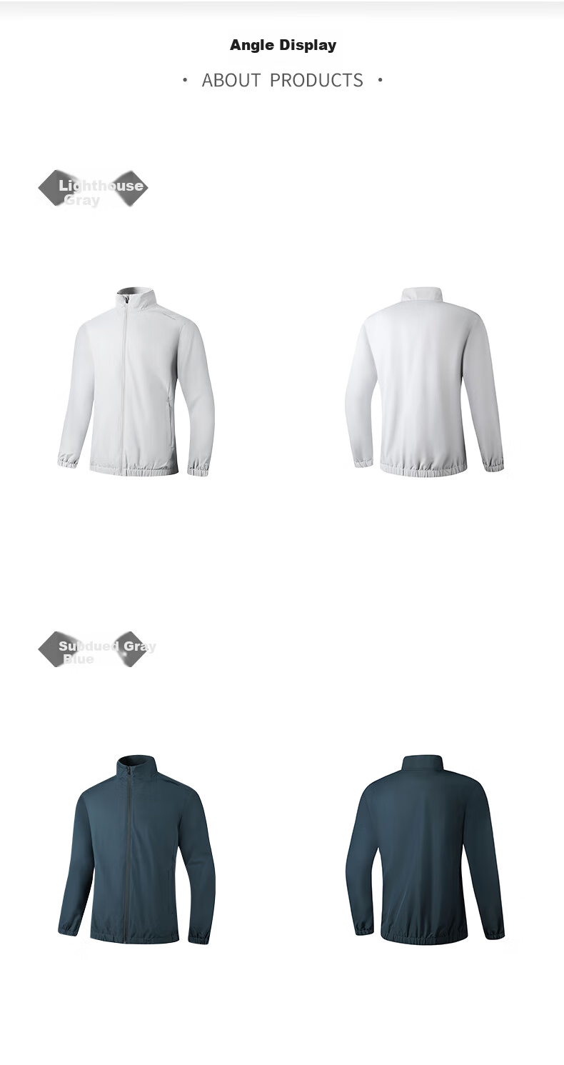 361° Men's Jacket, Spring And Summer, Water-Repellent, Stand-Collar, Sports Outdoor Jacket, Windbreaker for Men, 652534603-1 31