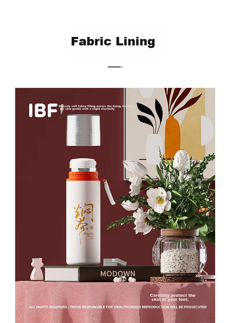 IBF (IBF) Airi Ruan Tea Infuser Cup IBFB-2303 6