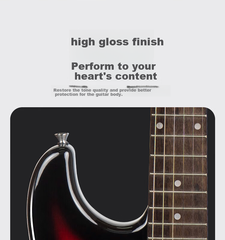 MOSEN MS-SS60BK Electric Guitar, ST Model with Tremolo Bar, Single-Coil Beginner Entry-Level Electric Guitar, Elegant Black 15
